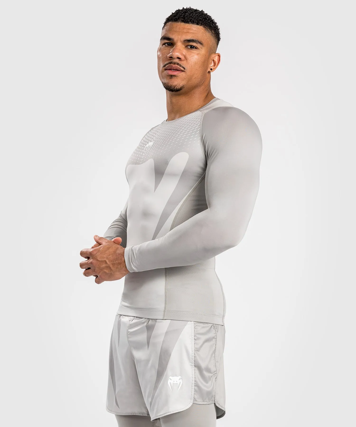 Rashguard à Manches Longues pour Hommes Venum Attack - Sable