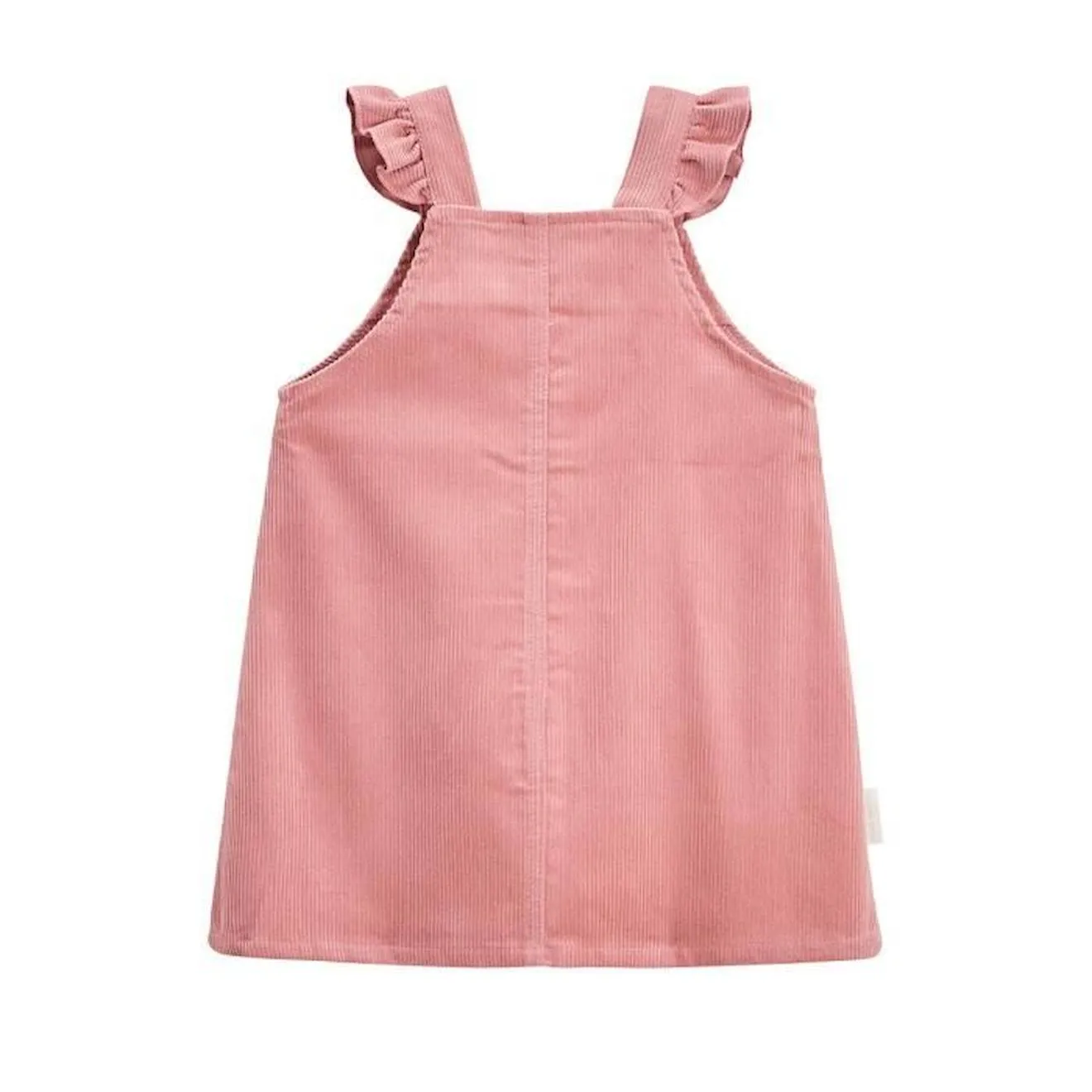 Robe en velours côtelé bébé fille Rosa rose - Petit Beguin