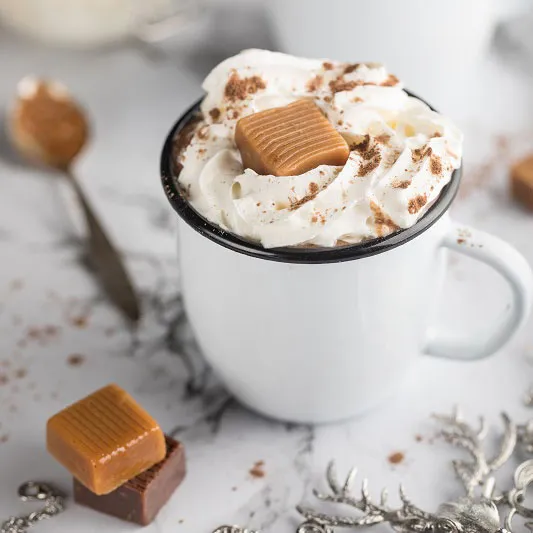 Sachet de chocolat chaud Globe à neige