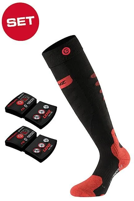 SET LITHIUM PACK RCB 1200 + HEAT SOCK 5.0 TOE CAP