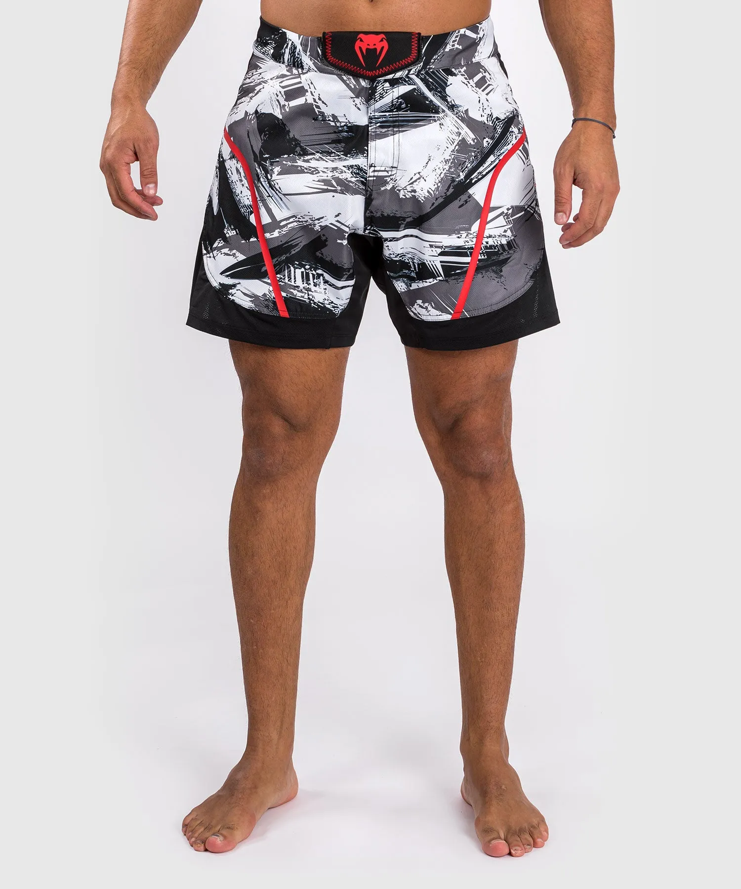 Short de combat  Venum Electron 3.0 - Gris/Rouge