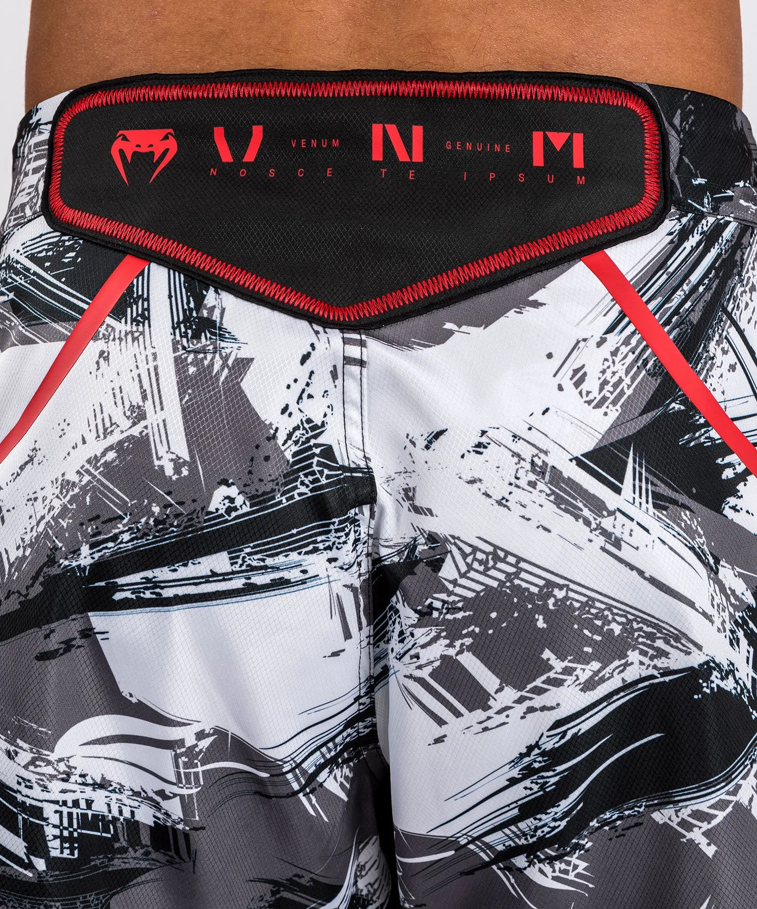 Short de combat  Venum Electron 3.0 - Gris/Rouge