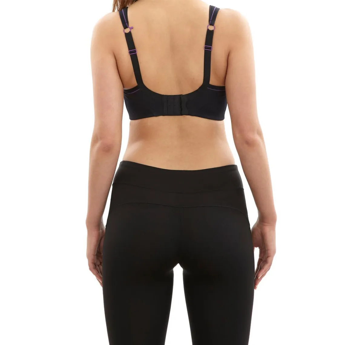 Soutien-gorge de sport sans armatures noir | Sport 3 SUISSES