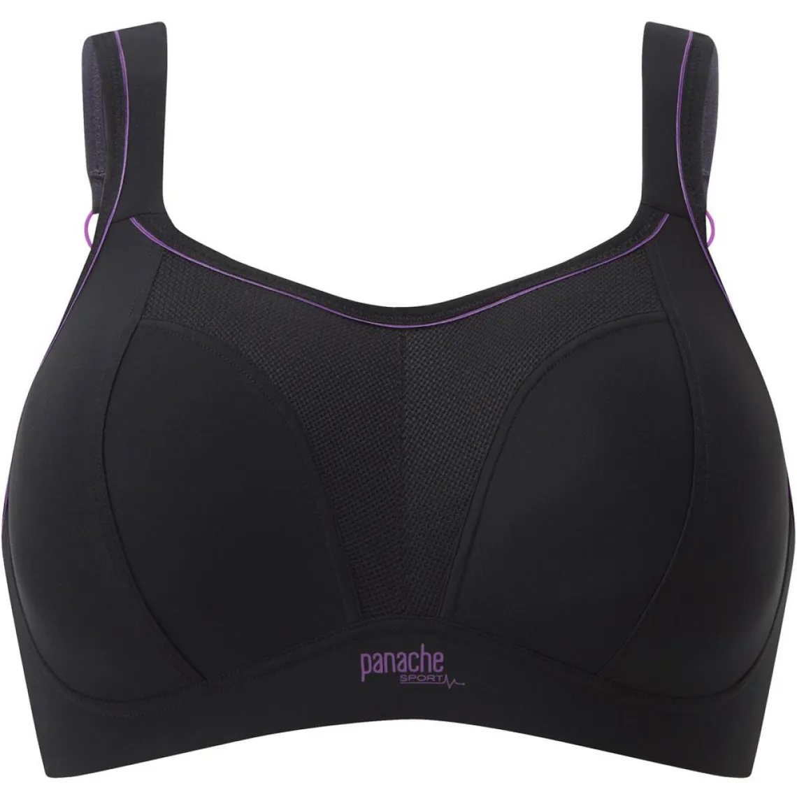 Soutien-gorge de sport sans armatures noir | Sport 3 SUISSES