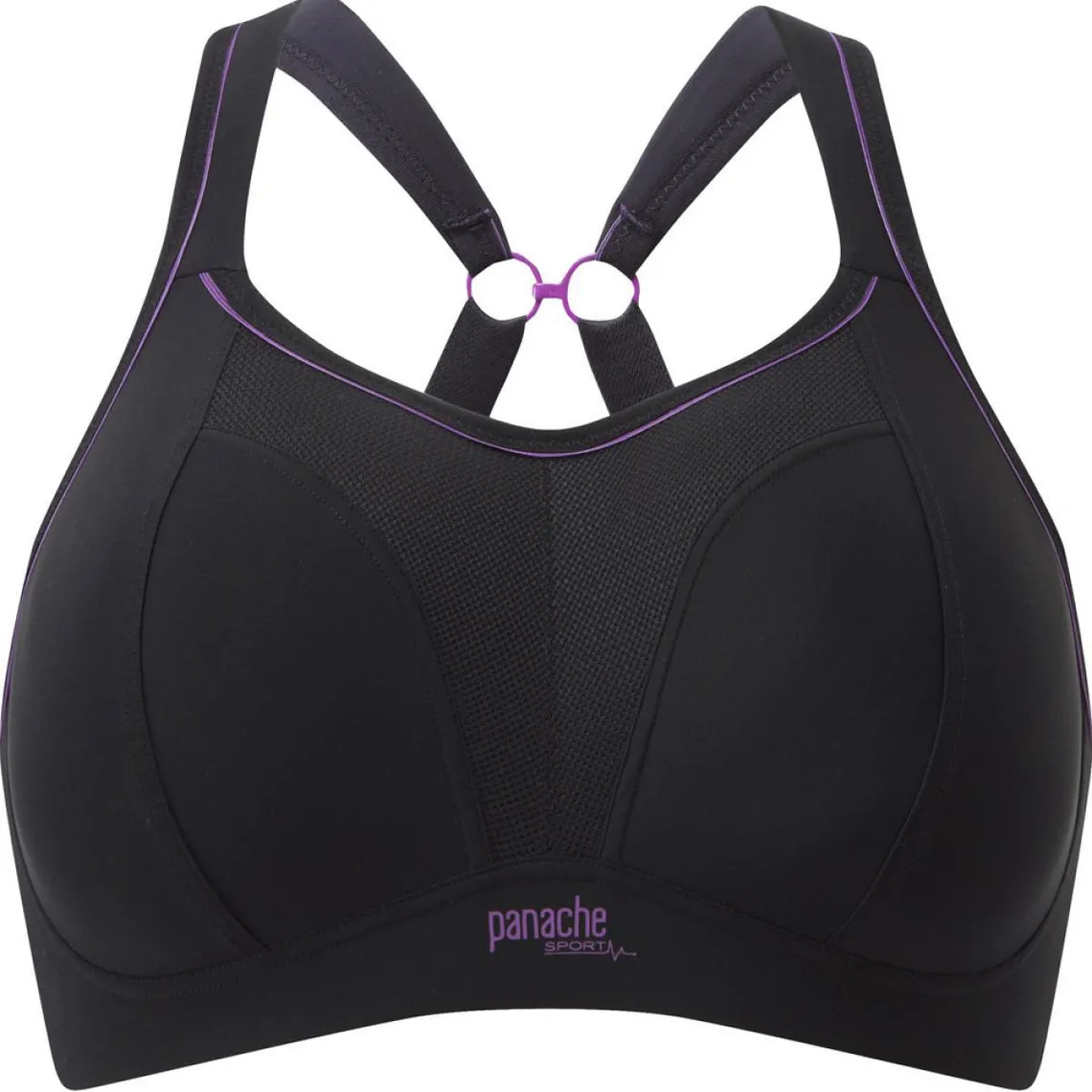 Soutien-gorge de sport sans armatures noir | Sport 3 SUISSES