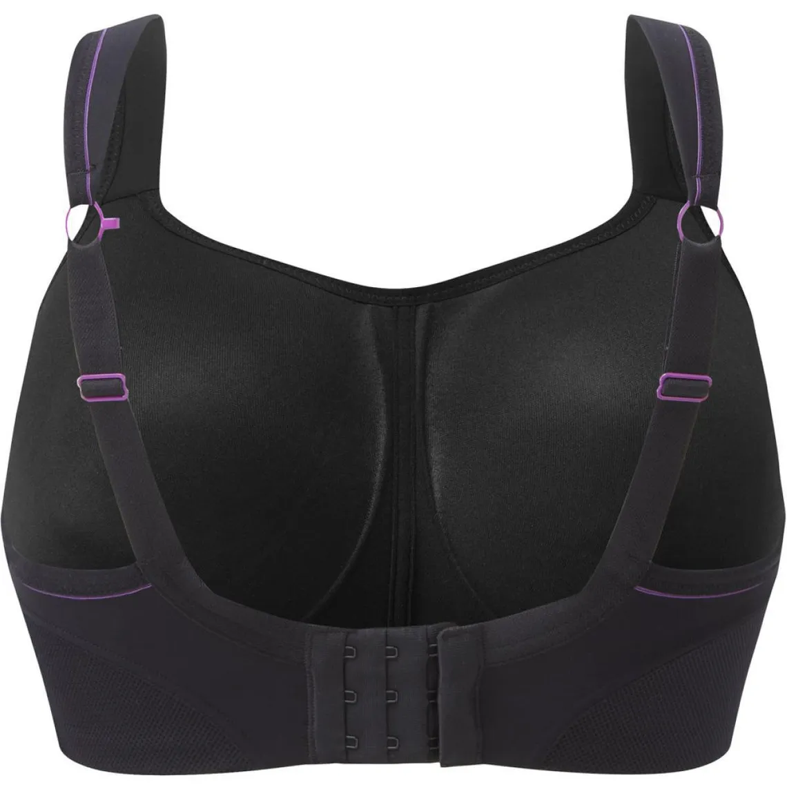 Soutien-gorge de sport sans armatures noir | Sport 3 SUISSES