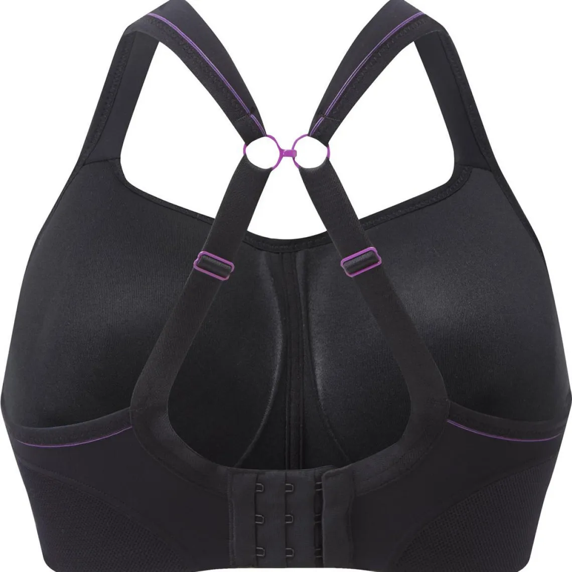 Soutien-gorge de sport sans armatures noir | Sport 3 SUISSES