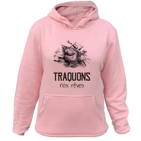 Sweat Chasseresse Bécasse – Traquons nos rêves