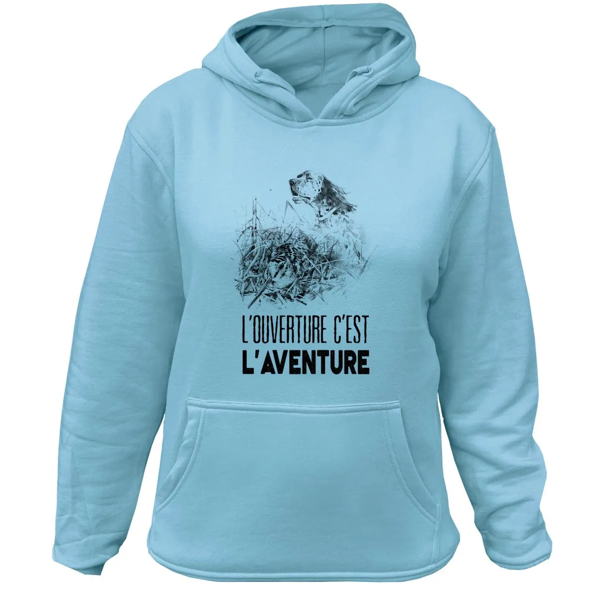 Sweat Chasseresse Setter – L’ouverture c’est l’aventure