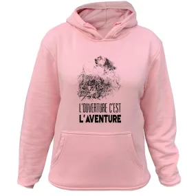 Sweat Chasseresse Setter – L’ouverture c’est l’aventure