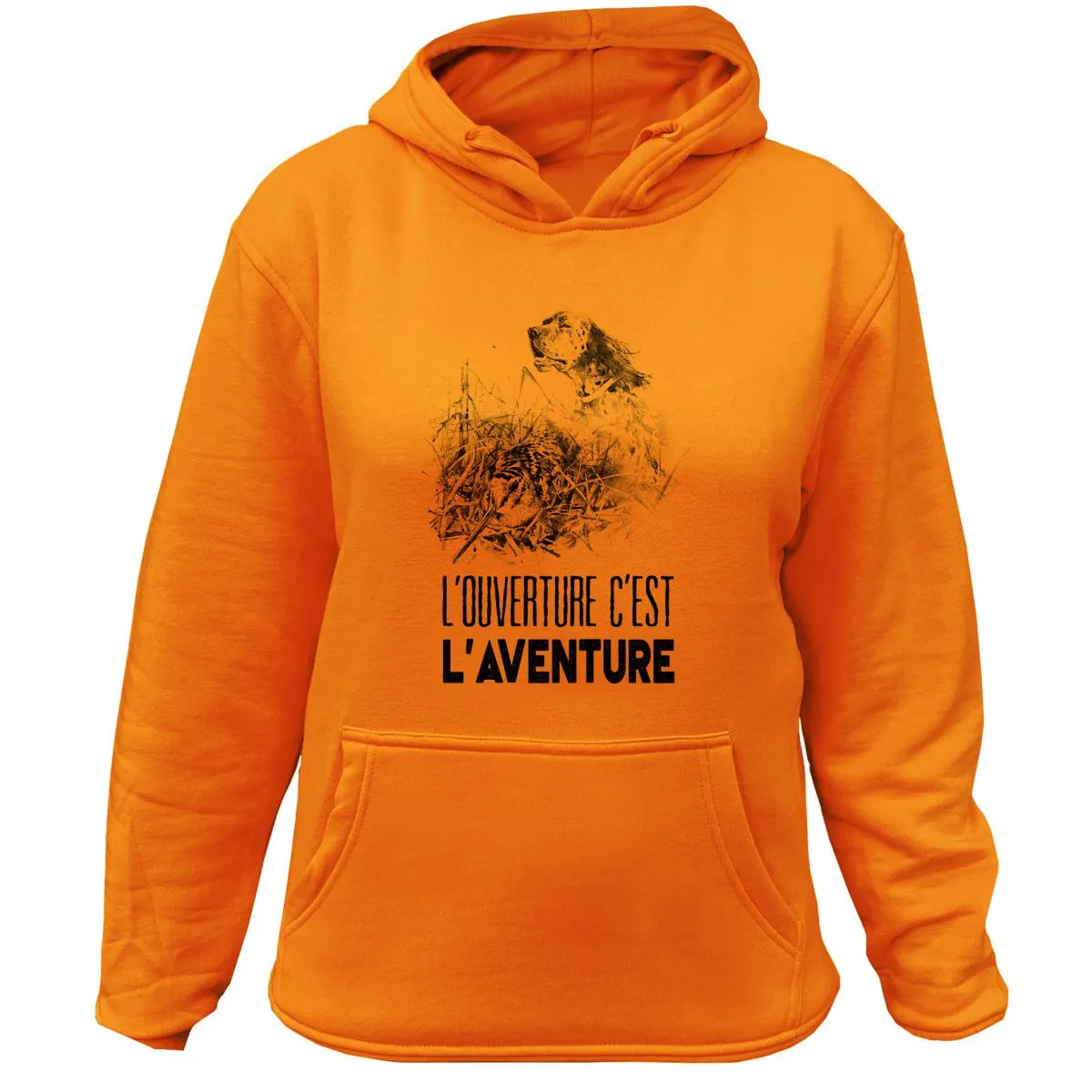 Sweat Chasseresse Setter – L’ouverture c’est l’aventure