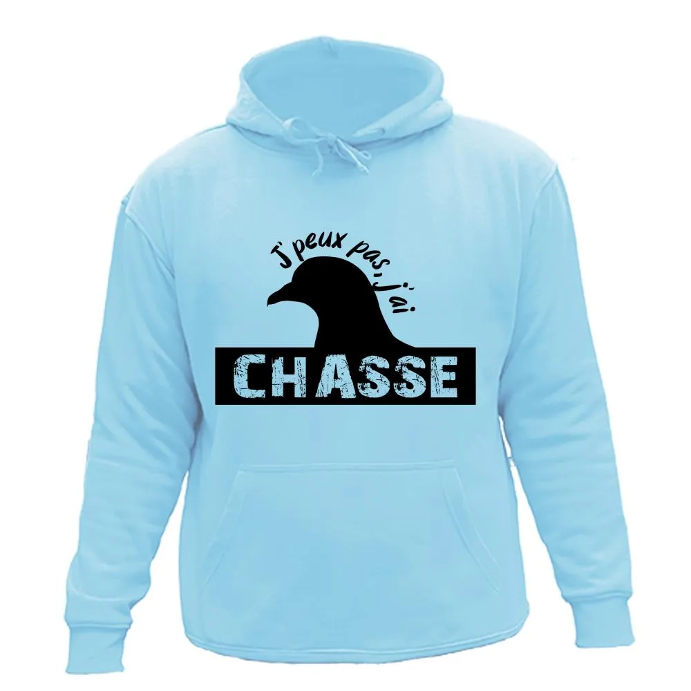 Sweat de chasse – J’peux pas j’ai chasse palombe