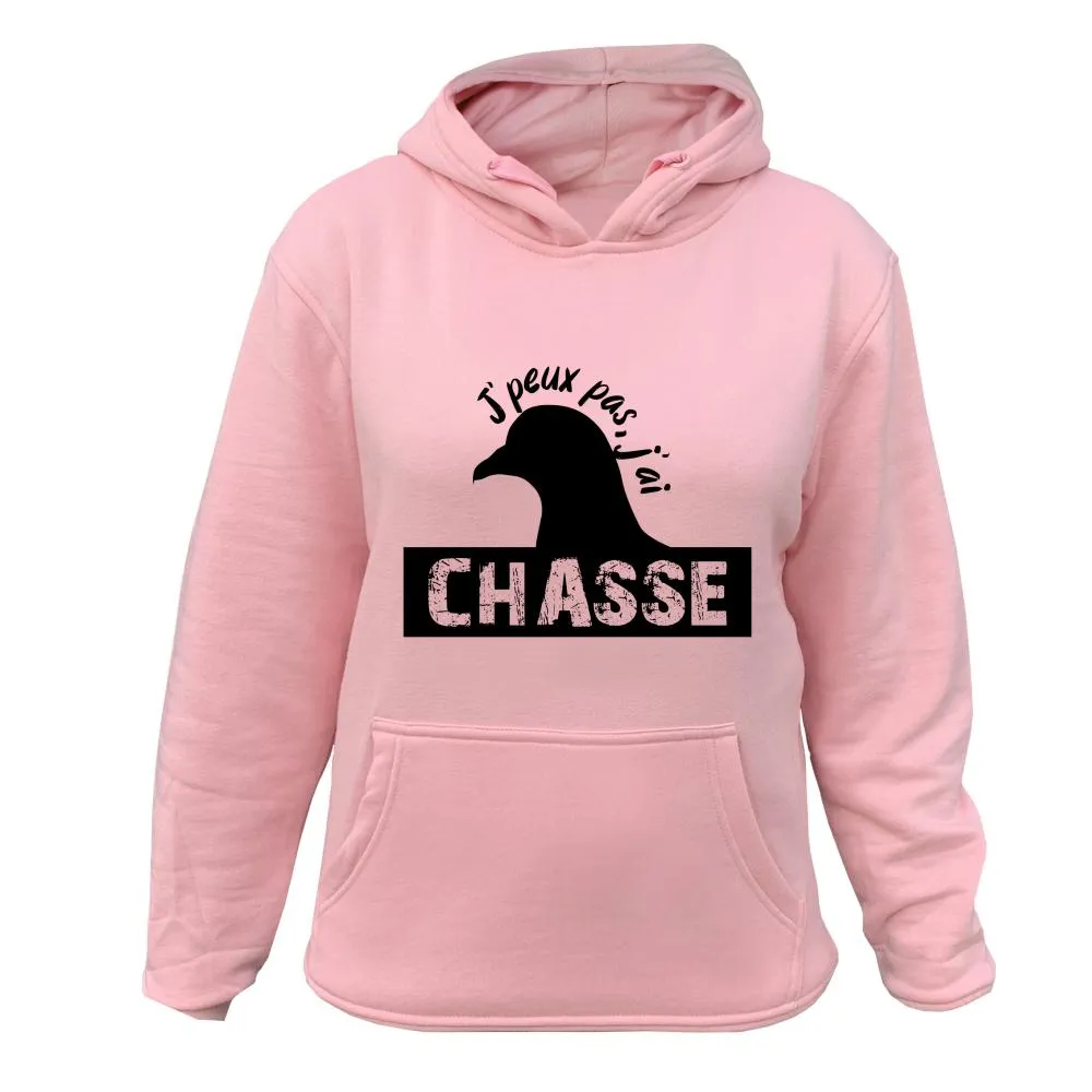 Sweat de chasse – J’peux pas j’ai chasse palombe