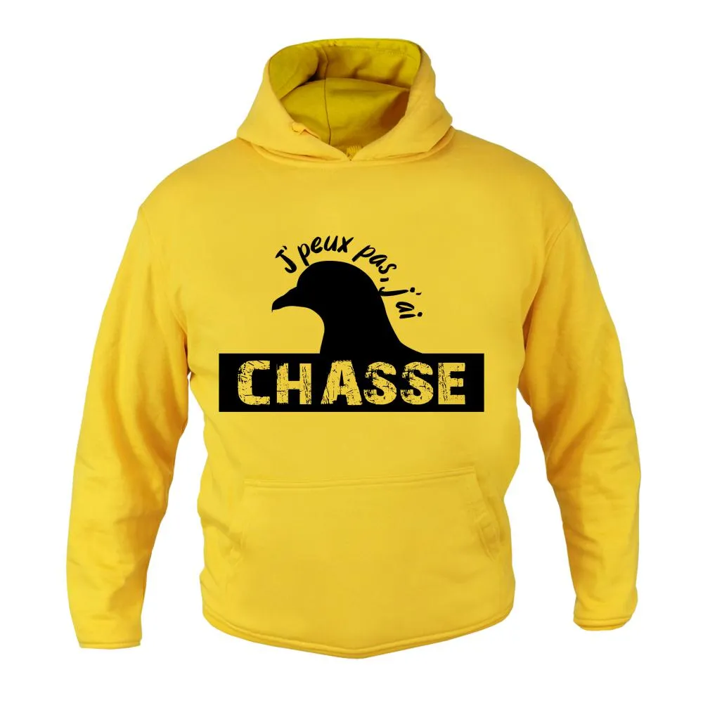 Sweat de chasse – J’peux pas j’ai chasse palombe