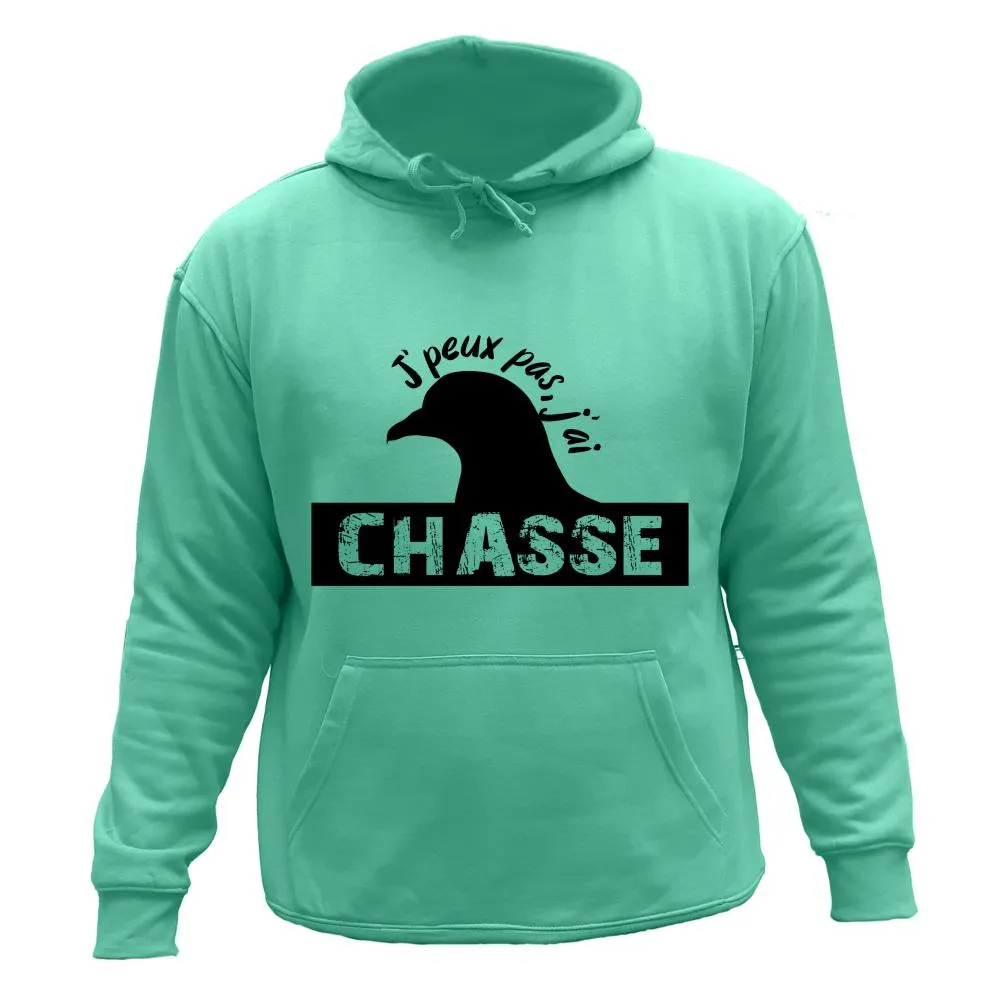 Sweat de chasse – J’peux pas j’ai chasse palombe