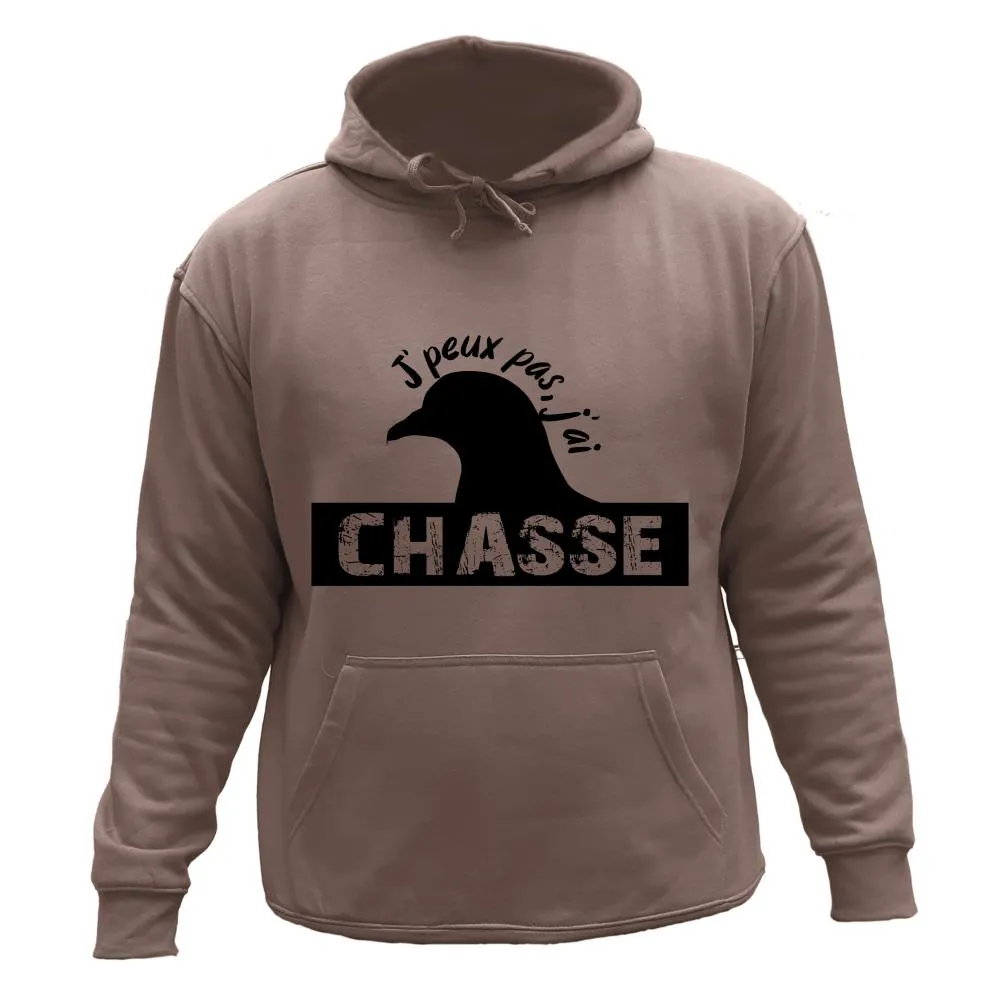 Sweat de chasse – J’peux pas j’ai chasse palombe