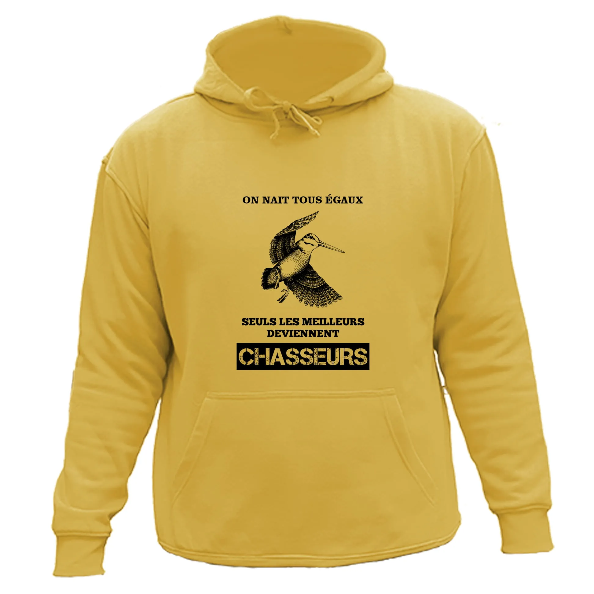 Sweat de chasse Bécasse – On nait tous égaux