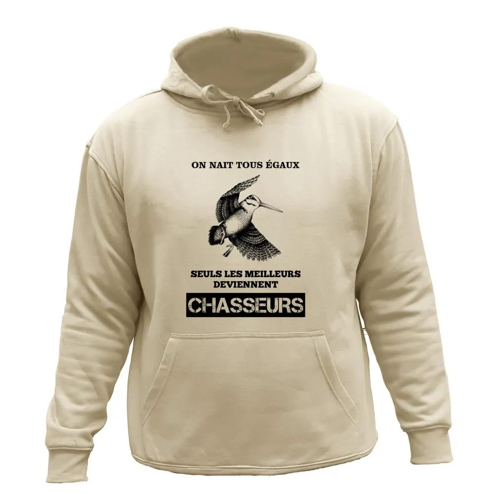 Sweat de chasse Bécasse – On nait tous égaux