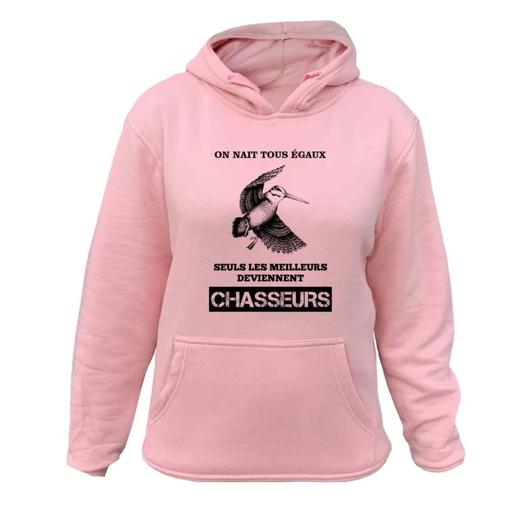 Sweat de chasse Bécasse – On nait tous égaux