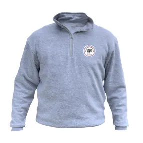 Sweat de chasse Col Zip – Ecusson Epagneul Breton