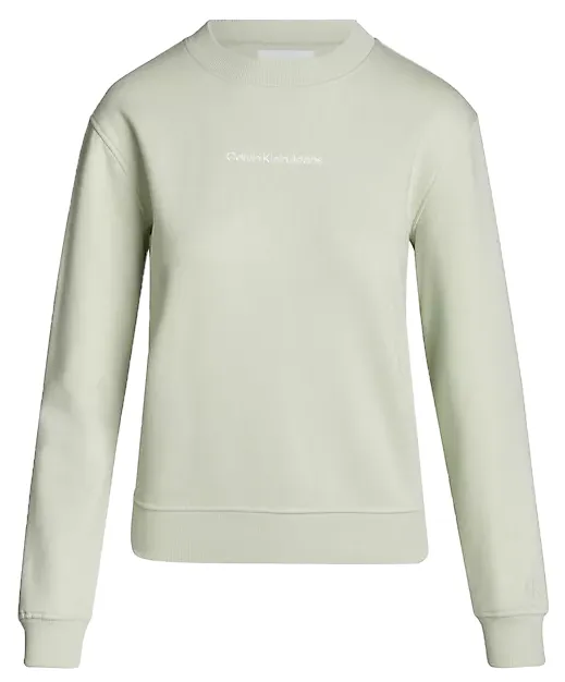 sweat-shirt femme  ck institutional crew neck