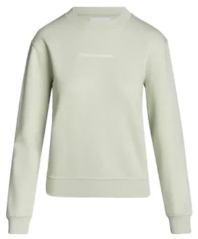 sweat-shirt femme  ck institutional crew neck