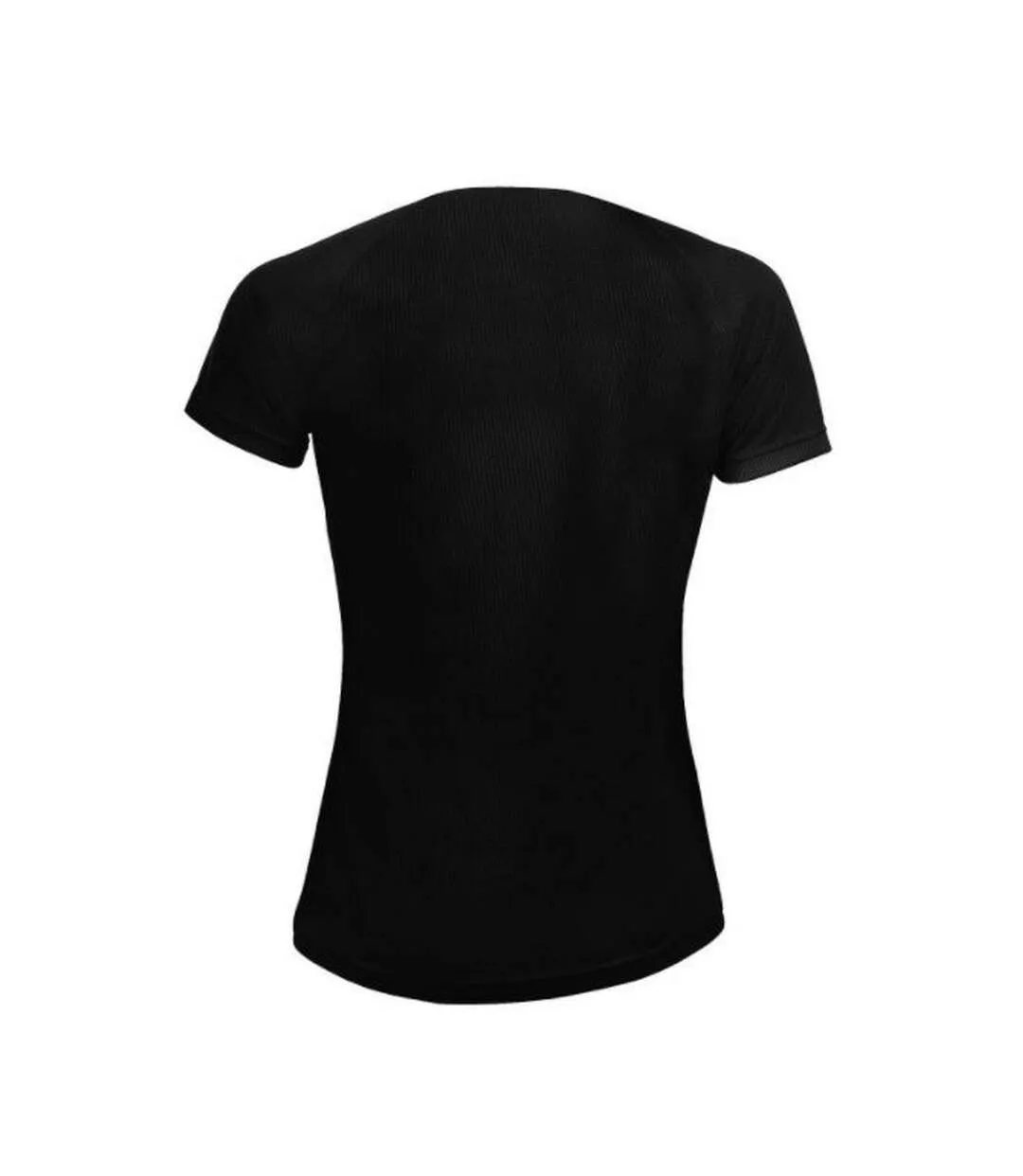 T-shirt de sport femme noir SOLS