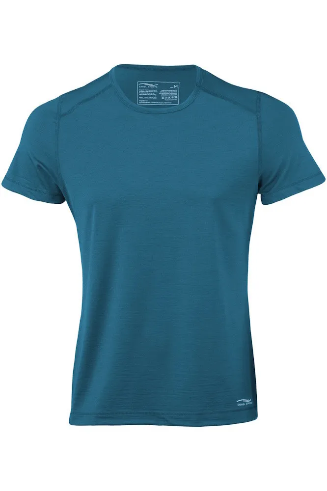 T-shirt de sport Homme en laine merinos et soie