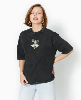 T-shirt oversize QUEEN de Blanche Neige