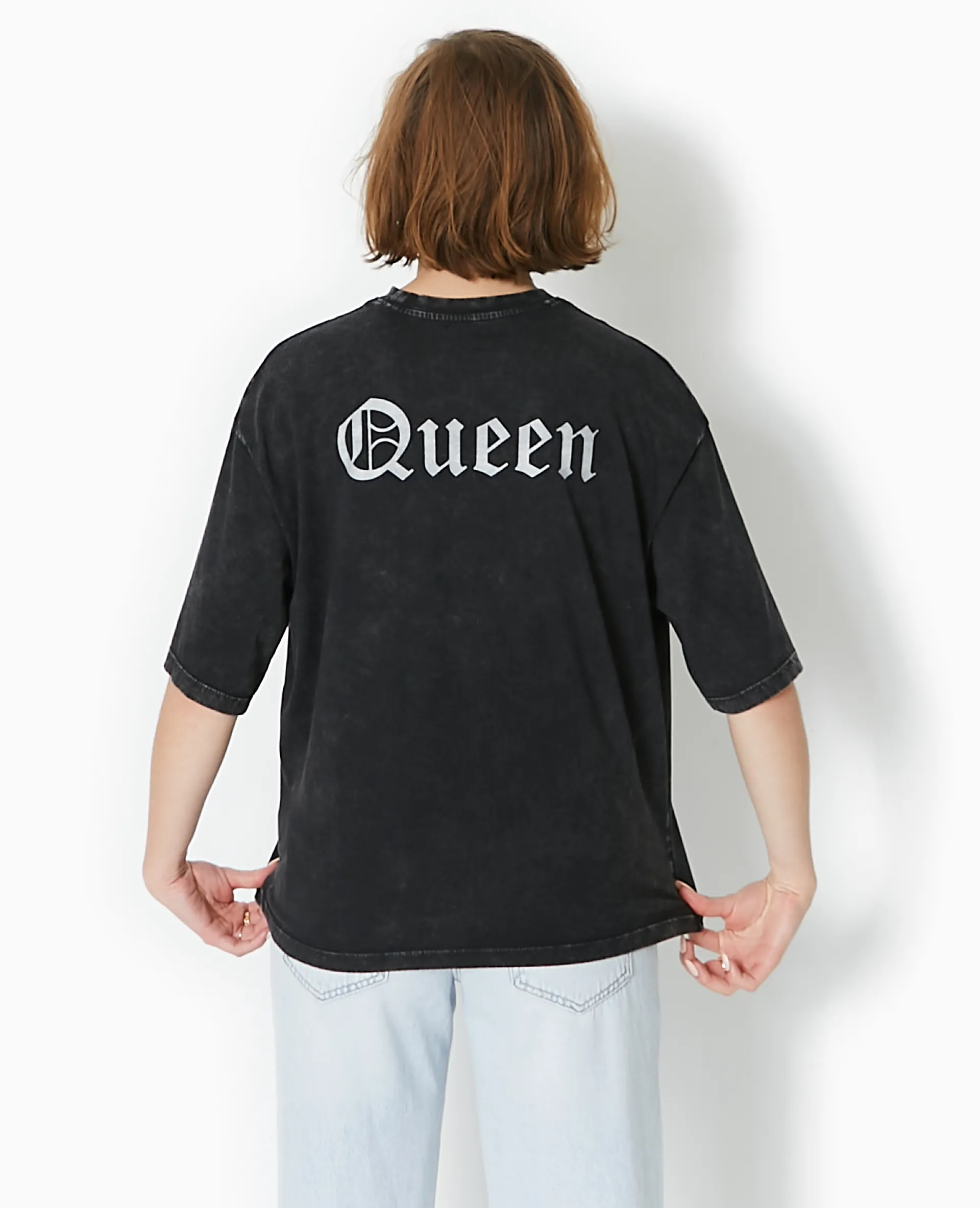 T-shirt oversize QUEEN de Blanche Neige