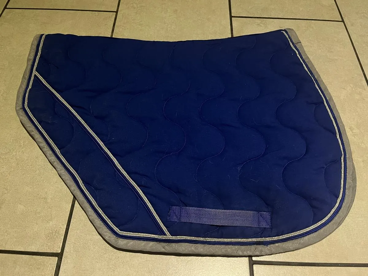 Tapis Paddock sport bleu roi