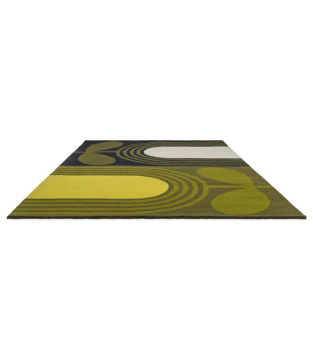 Tapis salon STULIP tufté main en laine