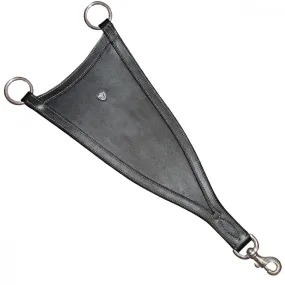 Triangle de martingale Flags & Cup en cuir de buffle