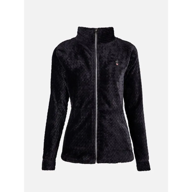 Veste sans manche fausse fourrure suage noir femme - Aulp | wimod