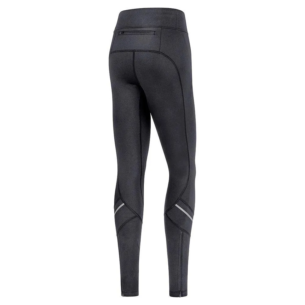 Vêtements de sport GORE® WEAR Femme | Collant long de running GORE® WEAR R3 MID COLLANT Black pour femme | 100536-9900