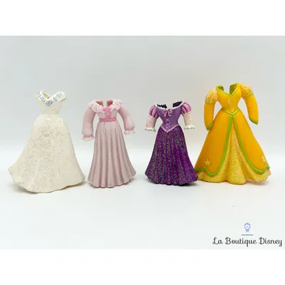 Vêtements Mini Poupée Fashion Polly Pocket Raiponce Disneyland Paris Disney Princess Fashion Set Robes princesse